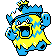 Ludicolo shiny sprite in Johto Legends