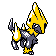Manectric shiny sprite in Johto Legends