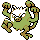 Mankey shiny sprite in Johto Legends