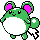 Marill shiny sprite in Johto Legends
