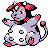 Miltank shiny sprite in Johto Legends