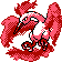 Moltres shiny sprite in Johto Legends