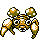 Paras shiny sprite in Johto Legends