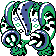 Regigigas shiny sprite in Johto Legends