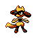 Riolu shiny sprite in Johto Legends