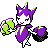 Roselia shiny sprite in Johto Legends