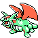 Salamence shiny sprite in Johto Legends