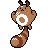 Sentret front sprite in Johto Legends