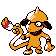 Smeargle shiny sprite in Johto Legends