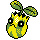 Sunkern front sprite in Johto Legends