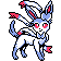 Sylveon shiny sprite in Johto Legends