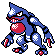 Toxicroak front sprite in Johto Legends