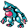 Toxicroak shiny sprite in Johto Legends