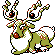 Wyrdeer shiny sprite in Johto Legends