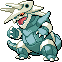 Aggron shiny sprite in Modern Emerald