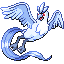 Articuno shiny sprite in Modern Emerald