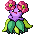 Bellossom shiny sprite in Modern Emerald