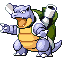 Blastoise shiny sprite in Modern Emerald