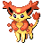 Delcatty shiny sprite in Modern Emerald