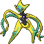 Deoxys shiny sprite in Modern Emerald