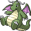 Dragonite shiny sprite in Modern Emerald