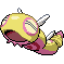 Dudunsparce shiny sprite in Modern Emerald