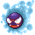 Gastly shiny sprite in Modern Emerald