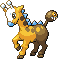 Girafarig shiny sprite in Modern Emerald