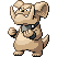 Granbull shiny sprite in Modern Emerald