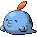 Gulpin shiny sprite in Modern Emerald