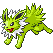 Jolteon shiny sprite in Modern Emerald