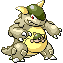 Kangaskhan shiny sprite in Modern Emerald