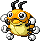 Ledyba shiny sprite in Modern Emerald