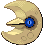 Lunatone shiny sprite in Modern Emerald