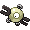 Magnemite shiny sprite in Modern Emerald