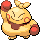Makuhita shiny sprite in Modern Emerald