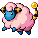 Mareep shiny sprite in Modern Emerald