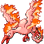 Moltres shiny sprite in Modern Emerald