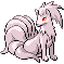 Ninetales shiny sprite in Modern Emerald