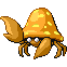 Parasect shiny sprite in Modern Emerald