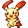 Plusle shiny sprite in Modern Emerald