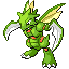 Scyther shiny sprite in Modern Emerald