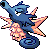 Seadra shiny sprite in Modern Emerald
