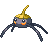 Surskit shiny sprite in Modern Emerald