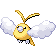 Swablu shiny sprite in Modern Emerald