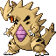 Tyranitar shiny sprite in Modern Emerald