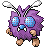 Venonat shiny sprite in Modern Emerald
