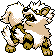 Arcanine shiny sprite in Pokémon Orange