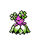 Bellossom shiny sprite in Pokémon Orange