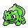 Bulbasaur shiny sprite in Pokémon Orange
